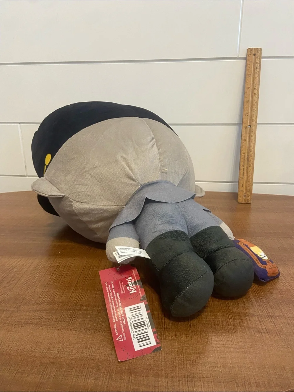 Knotts Scary Farm Conductor plush w/ tags